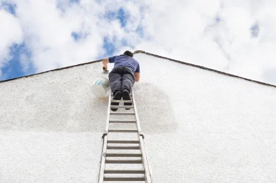 Peinture extérieure à Ainharp — façades et ravalement